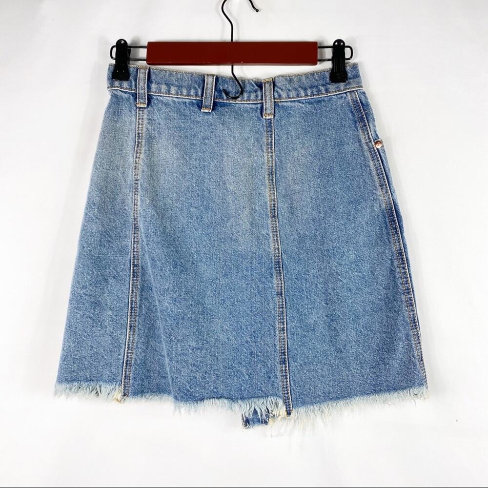 FREE PEOPLE Parker Wrap Mini Skirt NWT - Size 25 - Picture 8 of 8